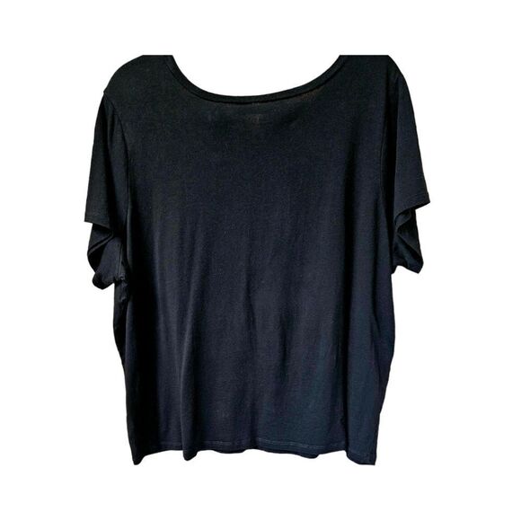 TORRID PLUS SIZE PERFORMANCE Cotton Short SleeveβSKULL Active Tee. - Picture 9 of 15